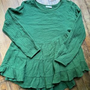 Alter’d State flowy green blouse size medium